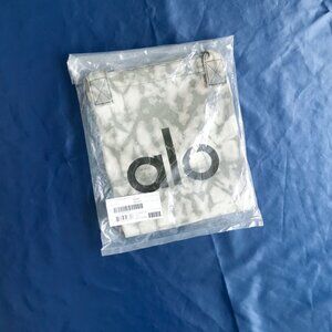 ALO Gym Bag Large Gray Canvas Travel Training Carry-On